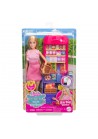 Barbie Family pop Barbie recept voor vriendschap en marktspeelset