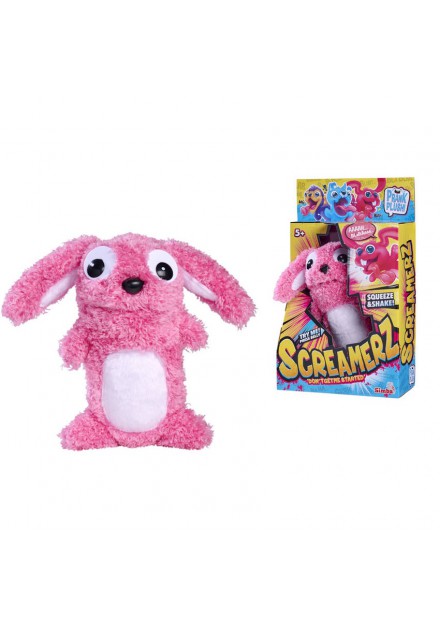 PLUCHE SCREAMERZ KONIJN ROZE