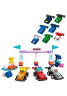 LEGO 10445 DUPLO F1 team racewagens en coureurs