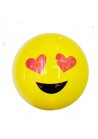 Emoticons Bal 13cm hartjes ogen
