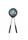 BADMINTONSET 2 PERSONEN SPORTX **** blauw