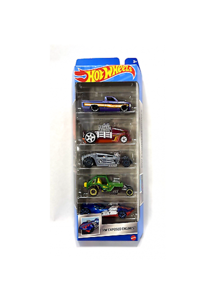hot wheels auto diecast 5-pack HLY 79 expose engines