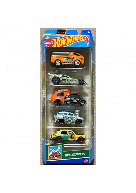 hot wheels auto diecast 5-pack HTV 46 GETAWAYS