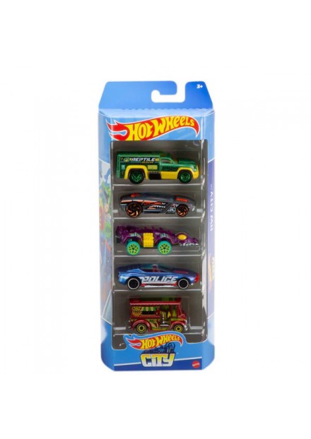 hot wheels auto diecast 5-pack HTV 39 CITY