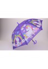 Paraplu unicorn  paars