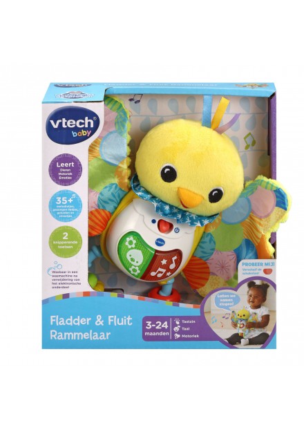 Vtech Baby Fladder & Fluit Rammelaar Vtech Baby Fladder & Fluit Rammelaar