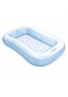 Intex babyzwembad rechthoek 166x100x28cm (opblaasbare bodem)