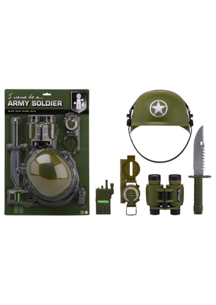 soldaat Set Met Helm