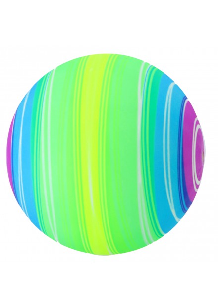 Bal fun plastic 23 cm streep