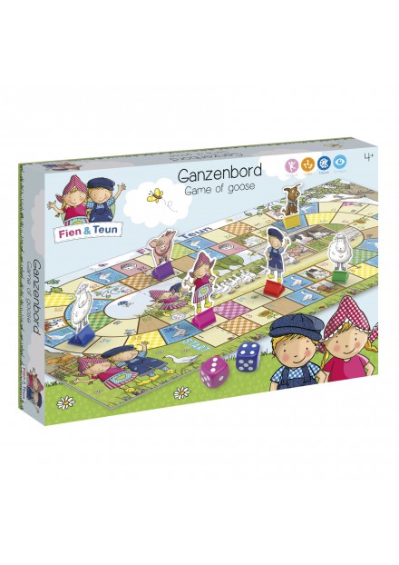 Spel Ganzenbord Fien en Teun