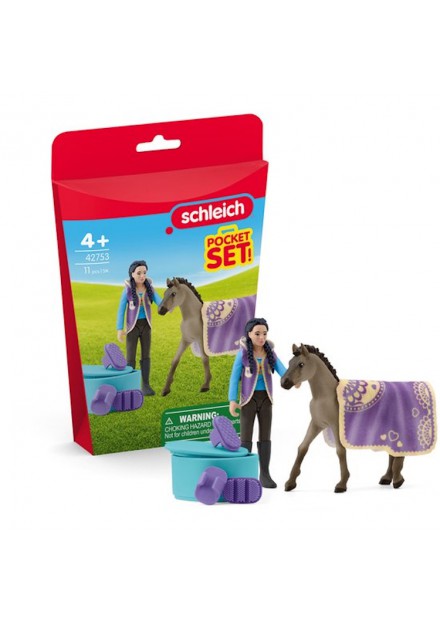 SCHLEICH 42753  Schoonheidsset met Kim