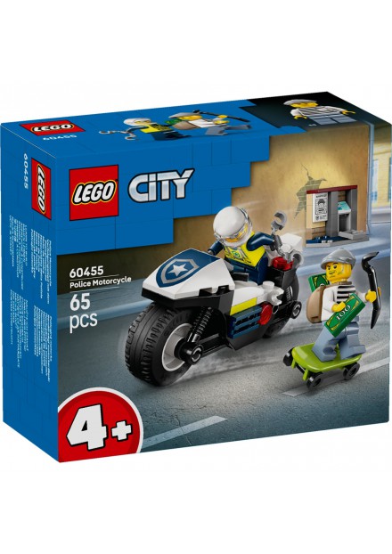 LEGO 60455 City Police Achtervolging Op Politiemotor LEGO 60455 City Police Achtervolging Op Politiemotor