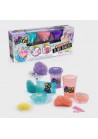 Slime Shaker- 3 Pack Paars, groen ,rose