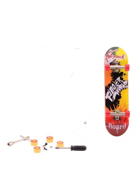 Vinger skateboard rood vinger world