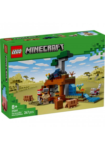 LEGO 21269 Minecraft De gordeldieren bij de mijn LEGO 21269 Minecraft De gordeldieren bij de mijn