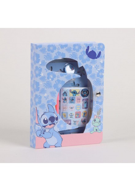 Disney Stitch notitieboek set met accessoires