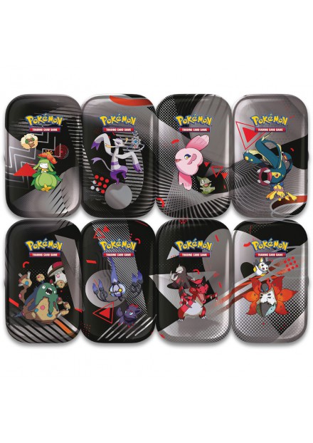 Pokémon TCG: Scarlet & Violet SV10.5 – Black and White Mini Tin Pokémon TCG: Scarlet & Violet SV10.5 – Black and White Mini Tin