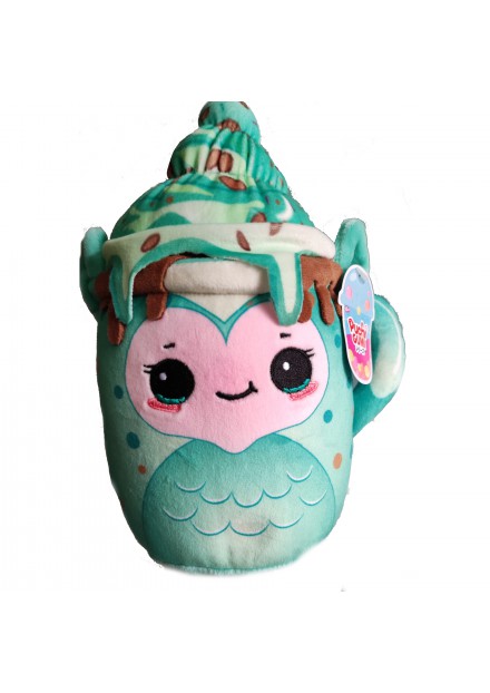 Pluchen Puchi Gumi 20 cm groene thee