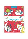 Kleurboek  Mijn Glitterstickerboek Eenhoorn ballon 3+