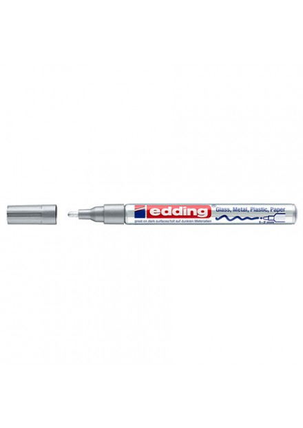 dding 751 glanslakmarker 1-2mm Zilver