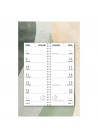 Wandkalender Interior - 2 weken overzicht groen