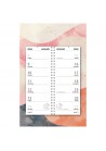 Wandkalender Interior - 2 weken overzicht groen 2026