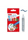 Glitterlijmpennen 5 stuks