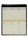 Brepols agenda 2026 Agenda - 1 week op 2 pagina's -  Zwart - 16 x 9 cm
