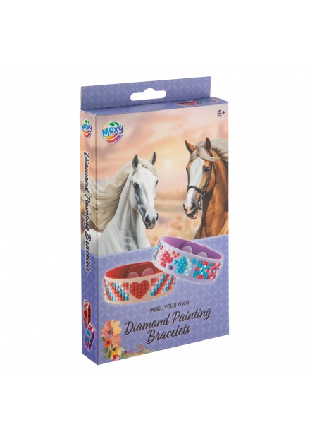 Diamond painting armbanden Horse collection 2 stuks Diamond painting armbanden Horse collection 2 stuks