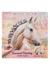 Diamond painting op canvas Horse collection 30x30 cm