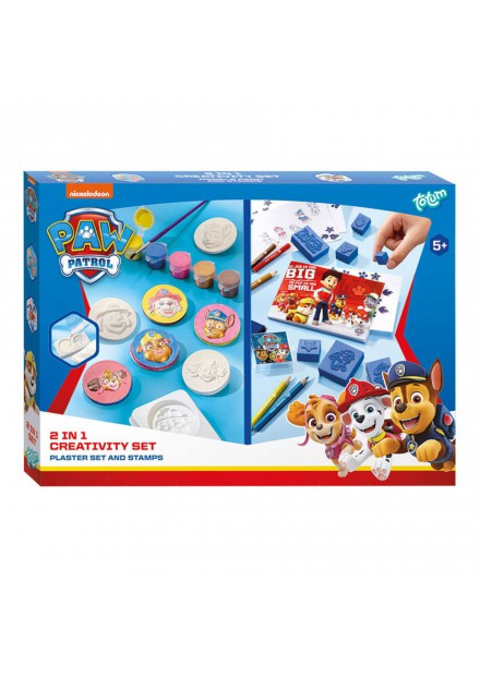 Paw Patrol Totum 2in1 gips en stempels