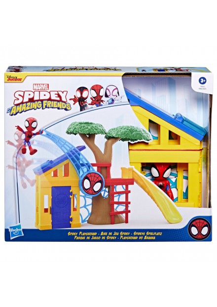 Spidey And Friends playground scene playset