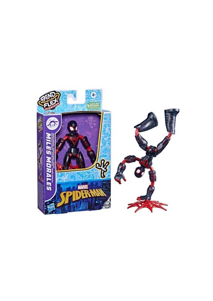 Spiderman Bend N Flex Space Mission Figuur Miles morales