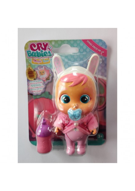Cry Babies Magic Tears Dress Me Up Babypop konijn