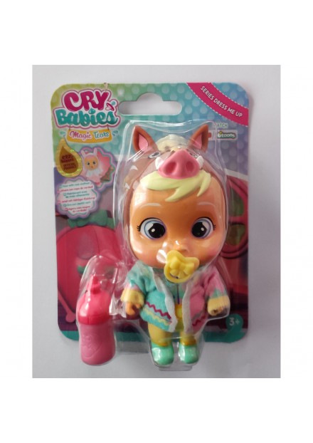 Cry Babies Magic Tears Dress Me Up Babypop zwijn