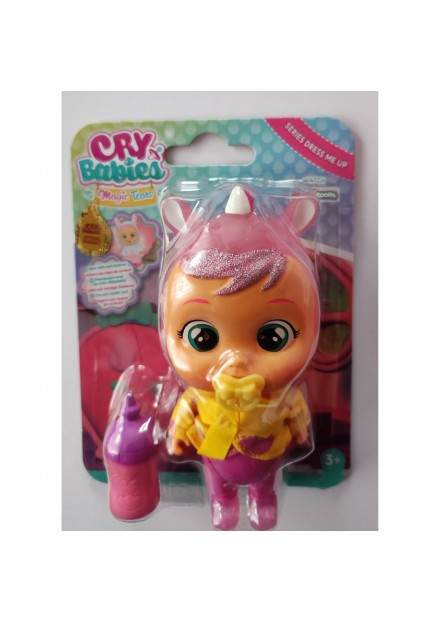 Cry Babies Magic Tears Dress Me Up Babypop neushoorn