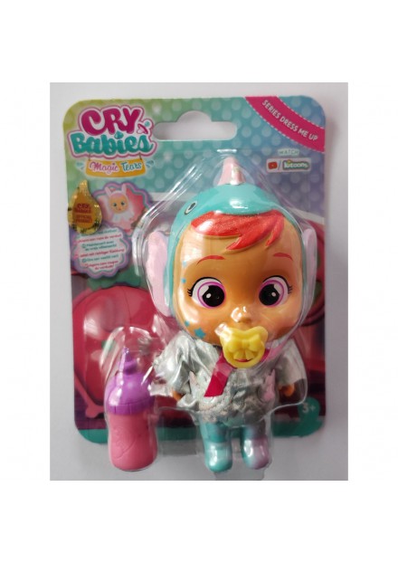 Cry Babies Magic Tears Dress Me Up Babypop Dino