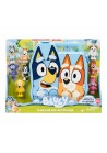 Bluey opbergkoffer met 8 figuren