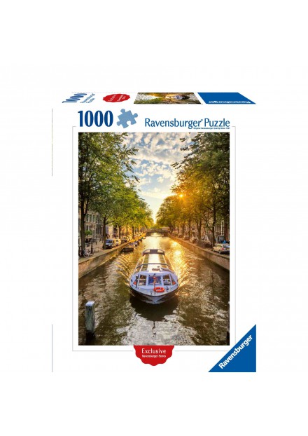 Ravensburger puzzel Amsterdam rondvaart 1000 stukjes