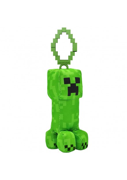 Minecraft clip on plush groen