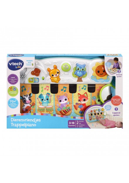 Vtech Baby Dieren Trappelpiano Vtech Baby Dieren Trappelpiano