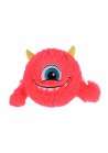 Bal Bouncing Furry  monster 23cm Blauw