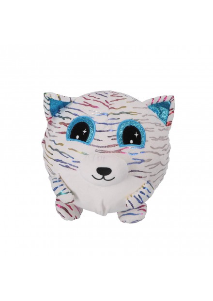 Pluchiez Bal bouncing furry kitty friendti 23 cm  wit