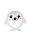 Pluchiez Bal bouncing furry kitty friendti 23 cm  wit