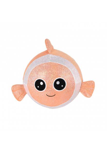 Pluchiez Bal bouncing furry kitty friendti 23 cm  wit