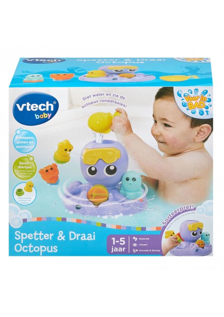 Vtech bad spetter en draai octopus