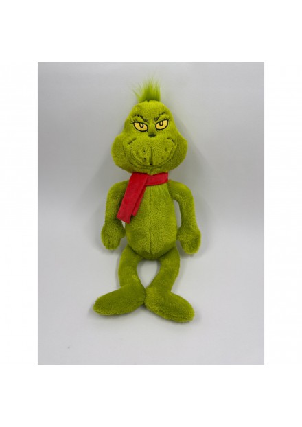 Pluche De Grinch met sjaal 50 cm