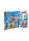 Clementoni edukit 4in1 paw patrol puzzels en memo