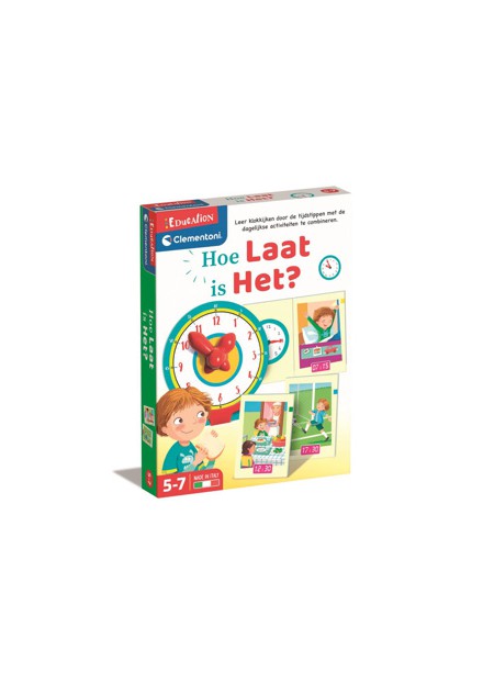 Clementoni leren klok kijken (NL)