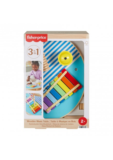 Fisher Price Hout Muziek Tafel